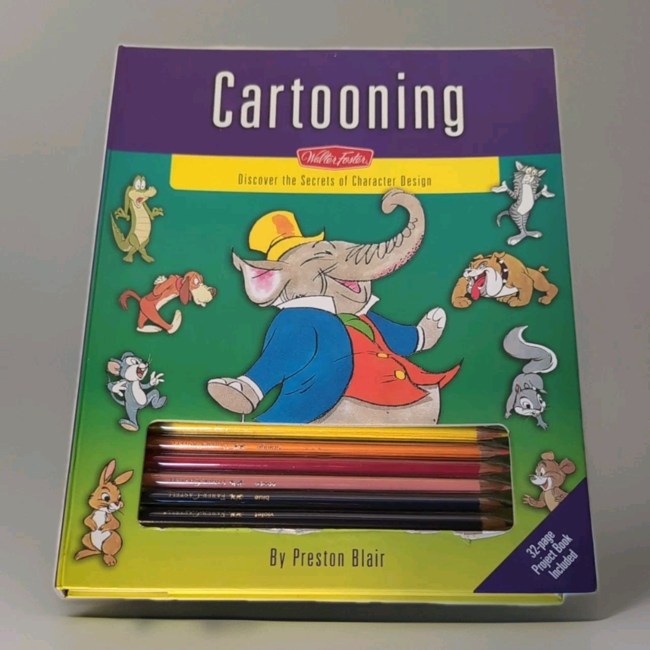 Cartooning : Discover the Secrets of Character Design by Preston Blair (2006,…