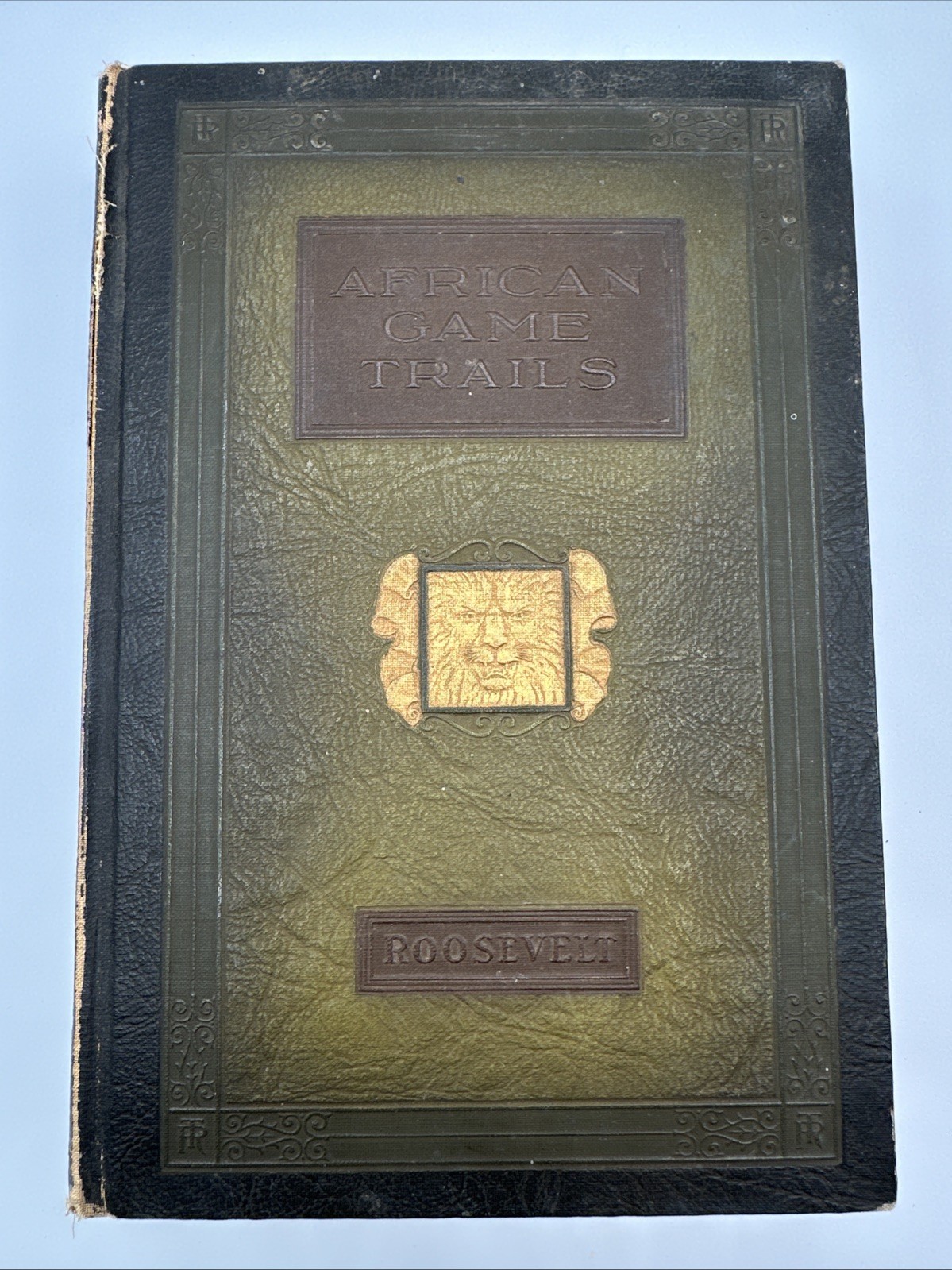 African Game Trails by Theodore Roosevelt Volume II 1925 Scribner Hardcover