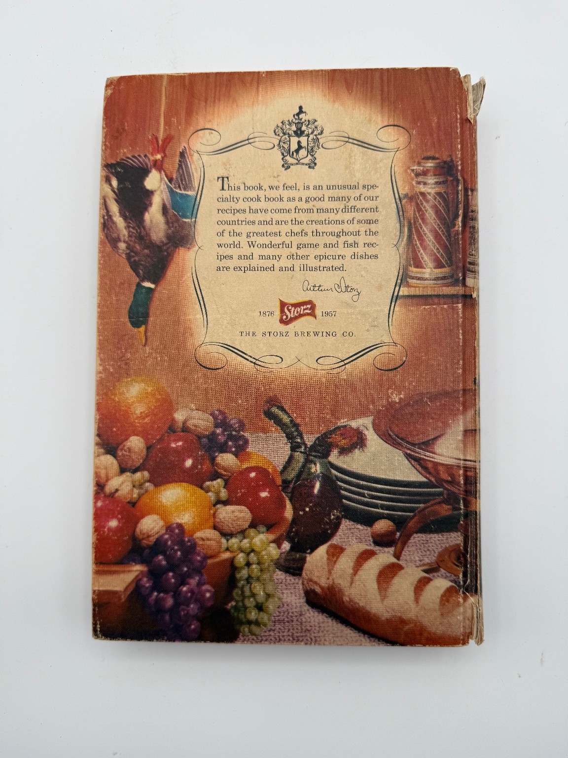Vintage 1957 New Storz Cookbook Revised Edition Beer Brewery Omaha NE HC Recipes