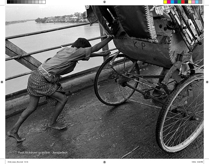 Stephen Shames – CHILD LABOR Zine – 28 pages – 5.5 x 8.5 inches BLM Zine