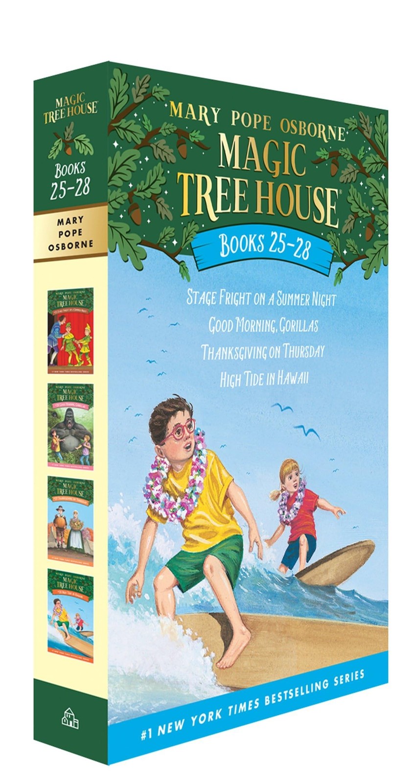 Magic Tree House Books 25-28 Boxed Set: Stage Fright on a Summer Night; Good…