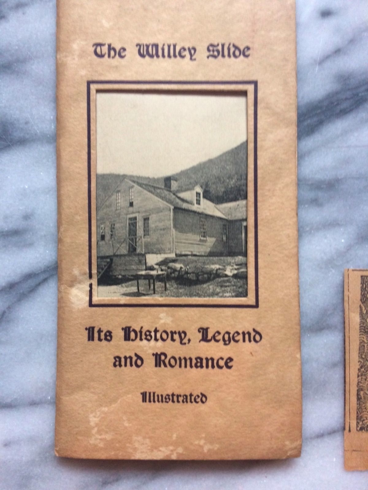 ANTIQUE NEW HAMPSHIRE 1925 THE WILLEY SLIDE HISTORY LEGEND ROMANCE ILLUSTRATED