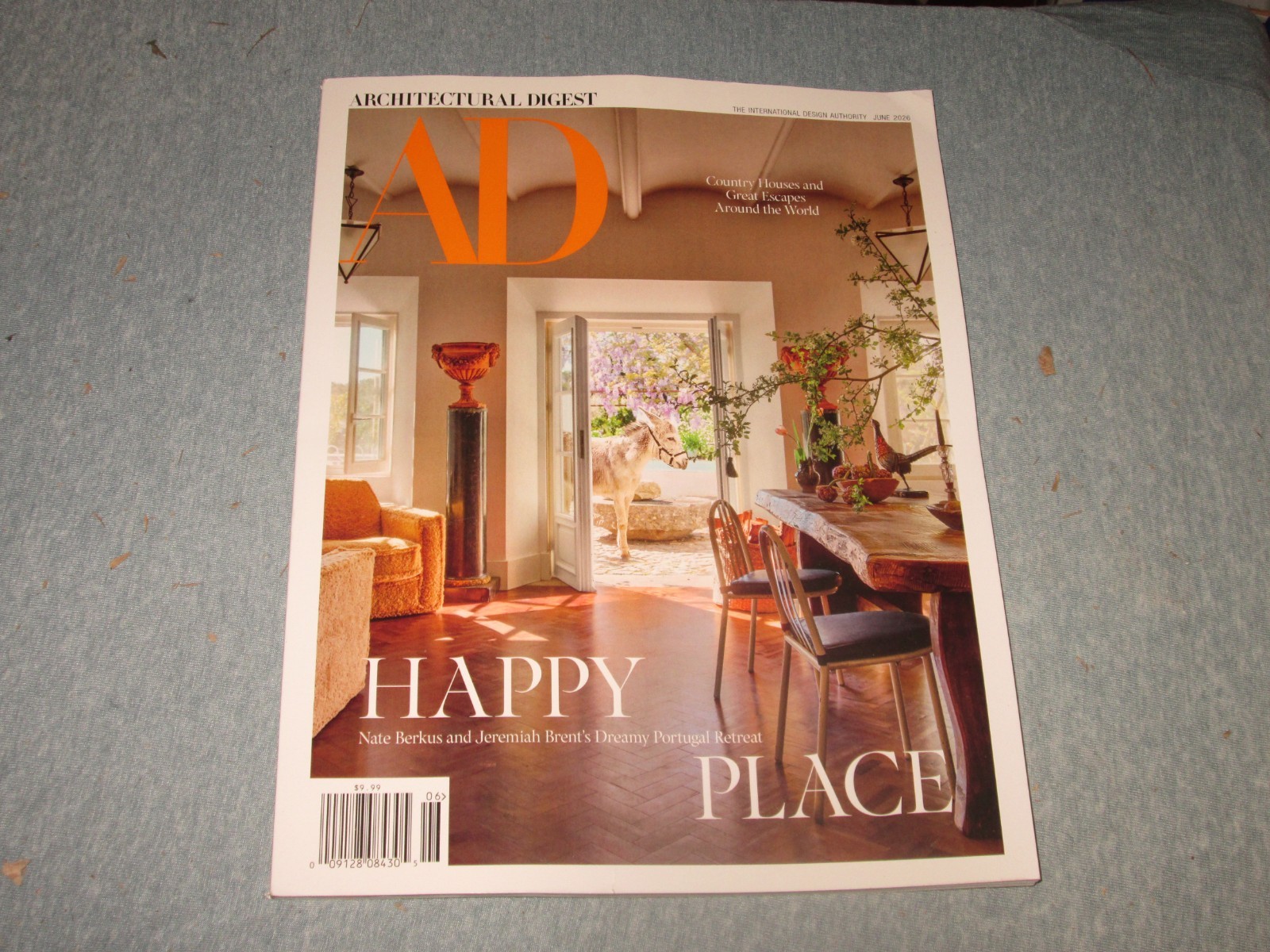 AD Architectural Digest Magazine NEW JUNE 2026 Nate Berkus Happy Place