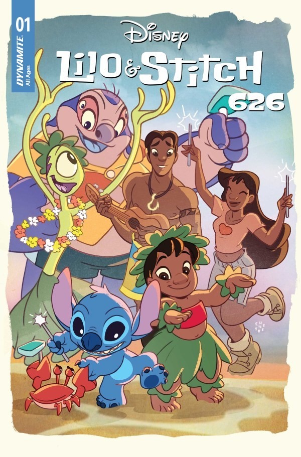 DISNEY LILO & STITCH 626 #1 – DYNAMITE COMICS – BAGGED AND BOARDED