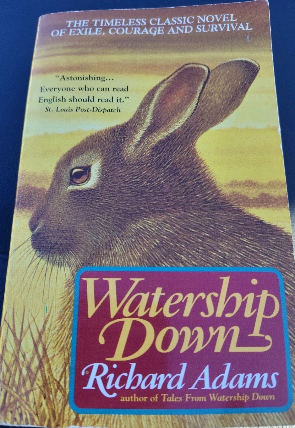 WATERSHIP DOWN by Richard Adams AVON 1972 PB Vintage Classic 1996