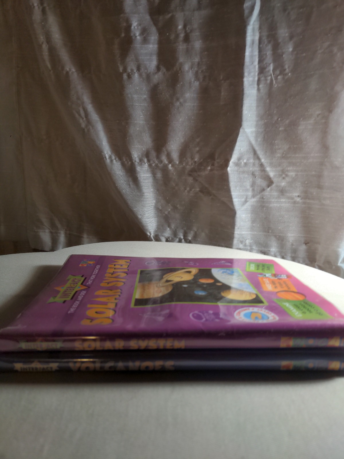 Solar System & Volcanoes Interfact CD ROM/Books VG Con.