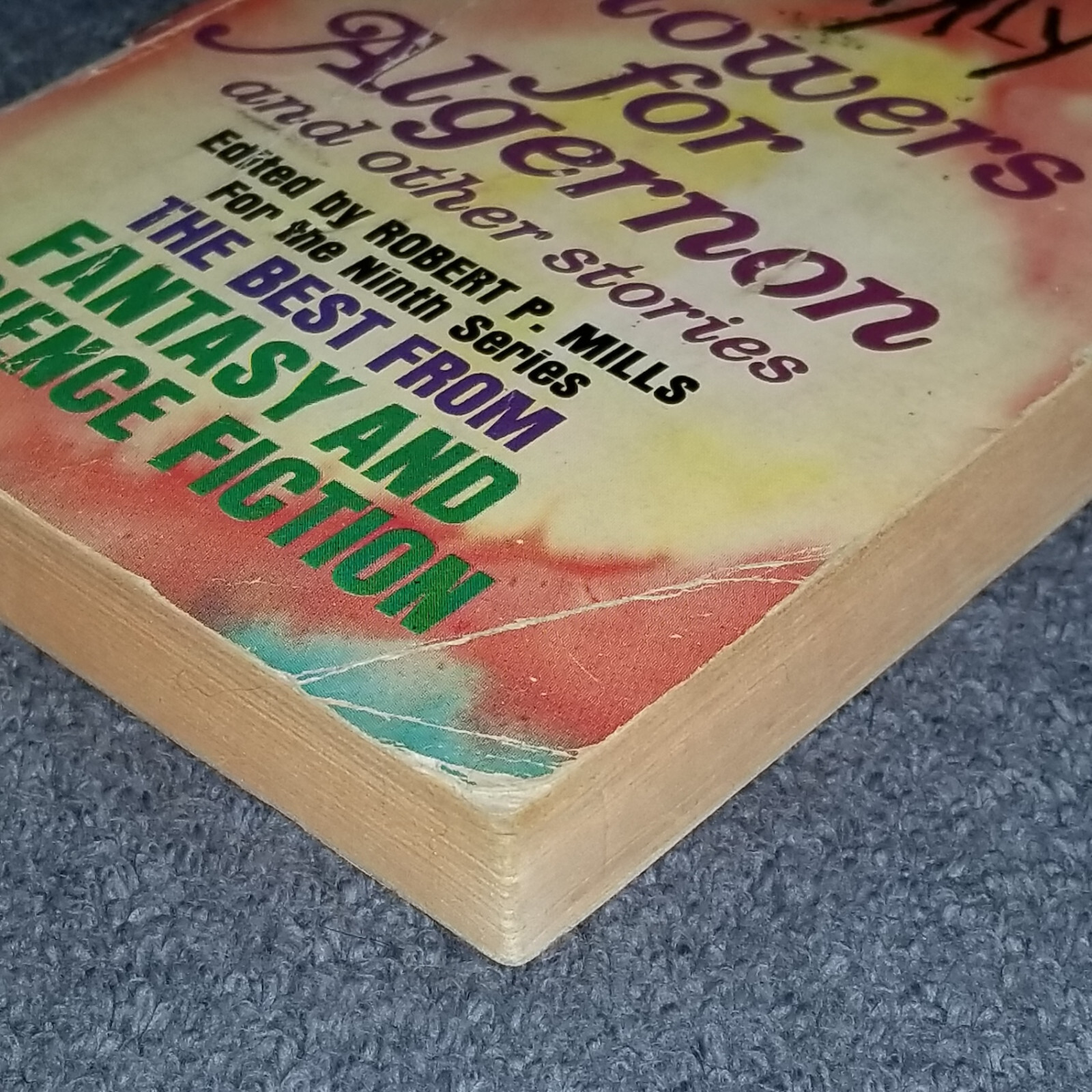 Flowers for Algernon Daniel Keyes Heinlein Tevis Bester etc 1959 Ace FREE SHIPPN