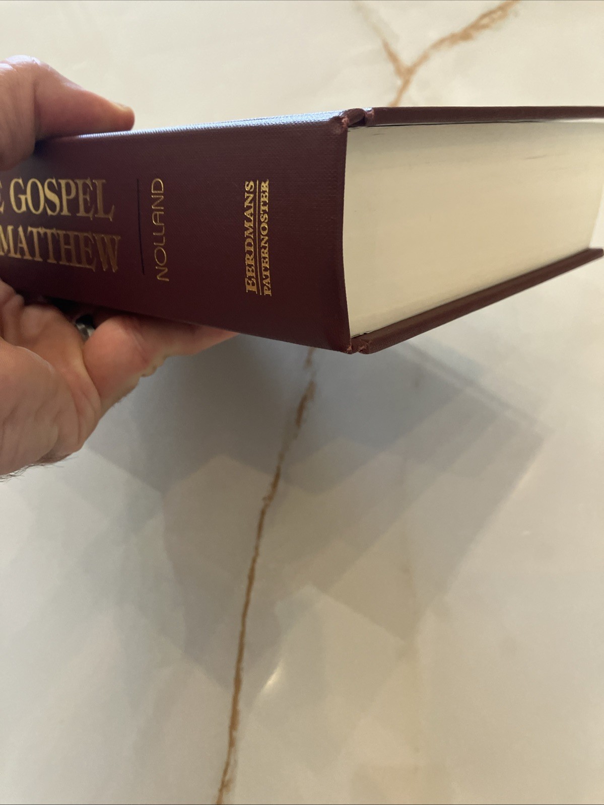 The Gospel Of Matthew John Nolland NIGTC HC Dust Jacket Eerdmans