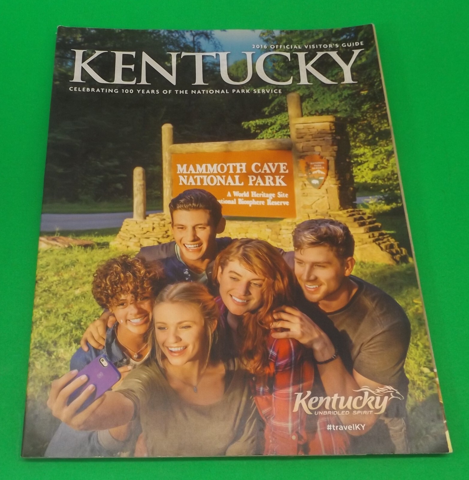 2016 KENTUCKY OFFICIAL VISITORS GUIDE Tourist Book 144 Pages