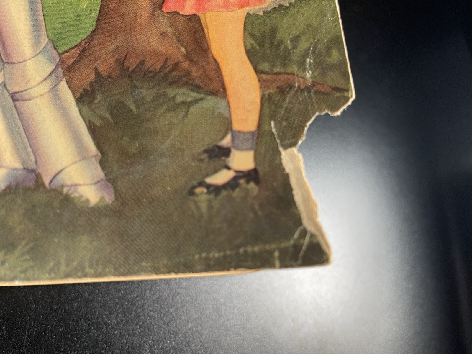 1939 The Story of The Wizard of OZ picture book Whitman USA 48 pages vintage B&W