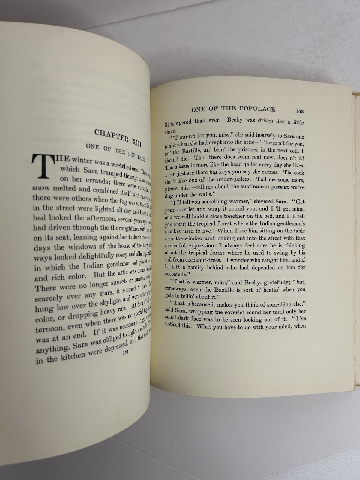 A Little Princess by Frances Hodgson Burnett – 1933 Hardcover