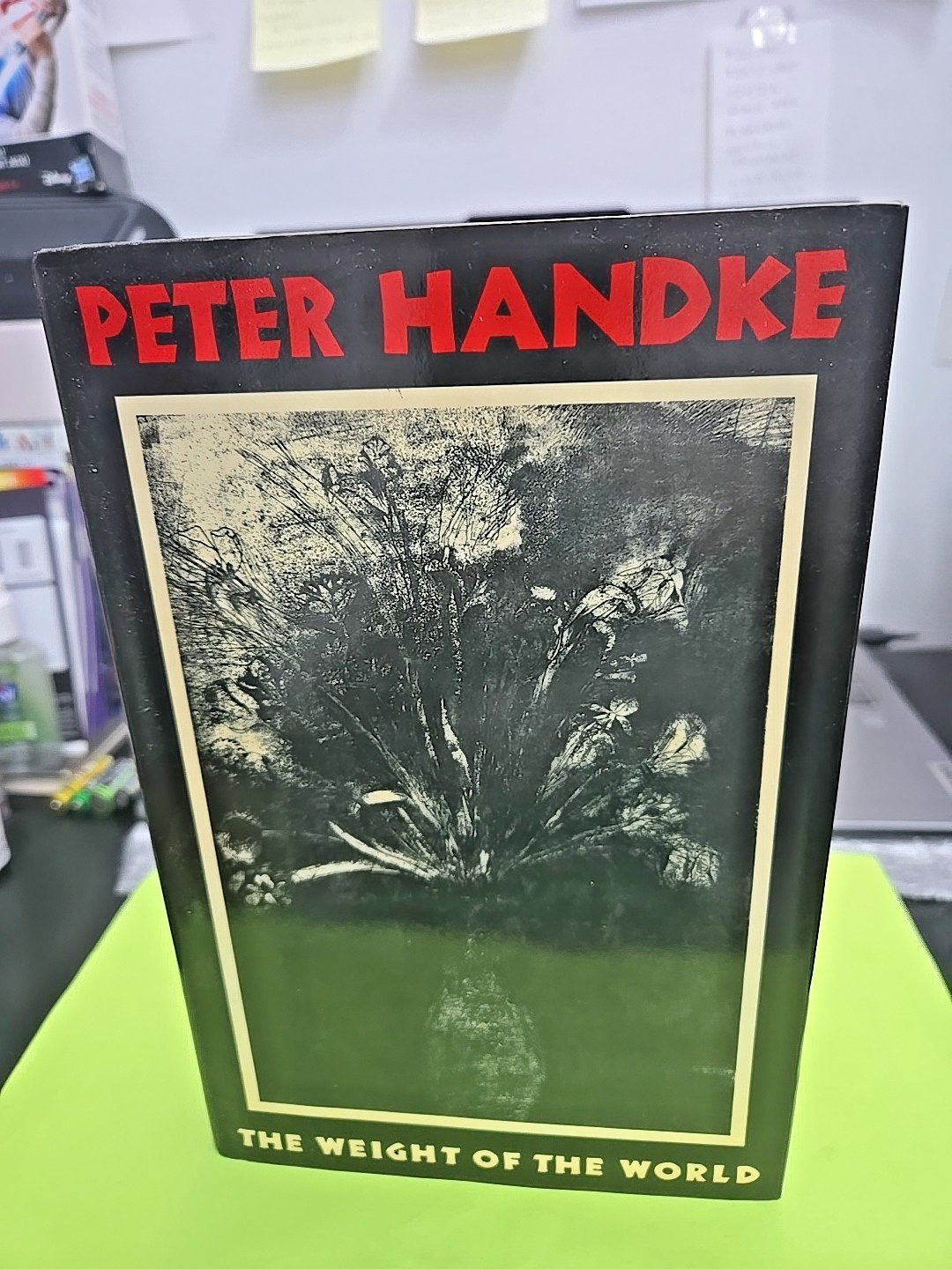 Peter Handke / THE WEIGHT OF THE WORLD 1st US Edition (1984)