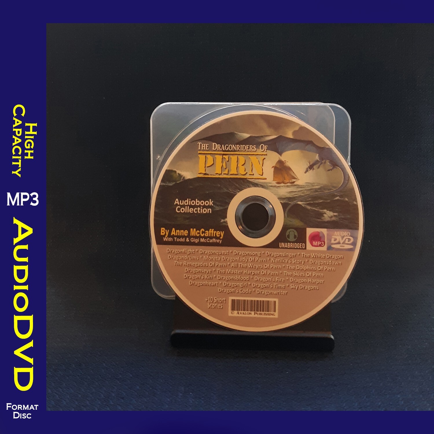 The DRAGONRIDERS OF PERN Series By Anne McCaffrey – 35 MP3 Audiobook Collection