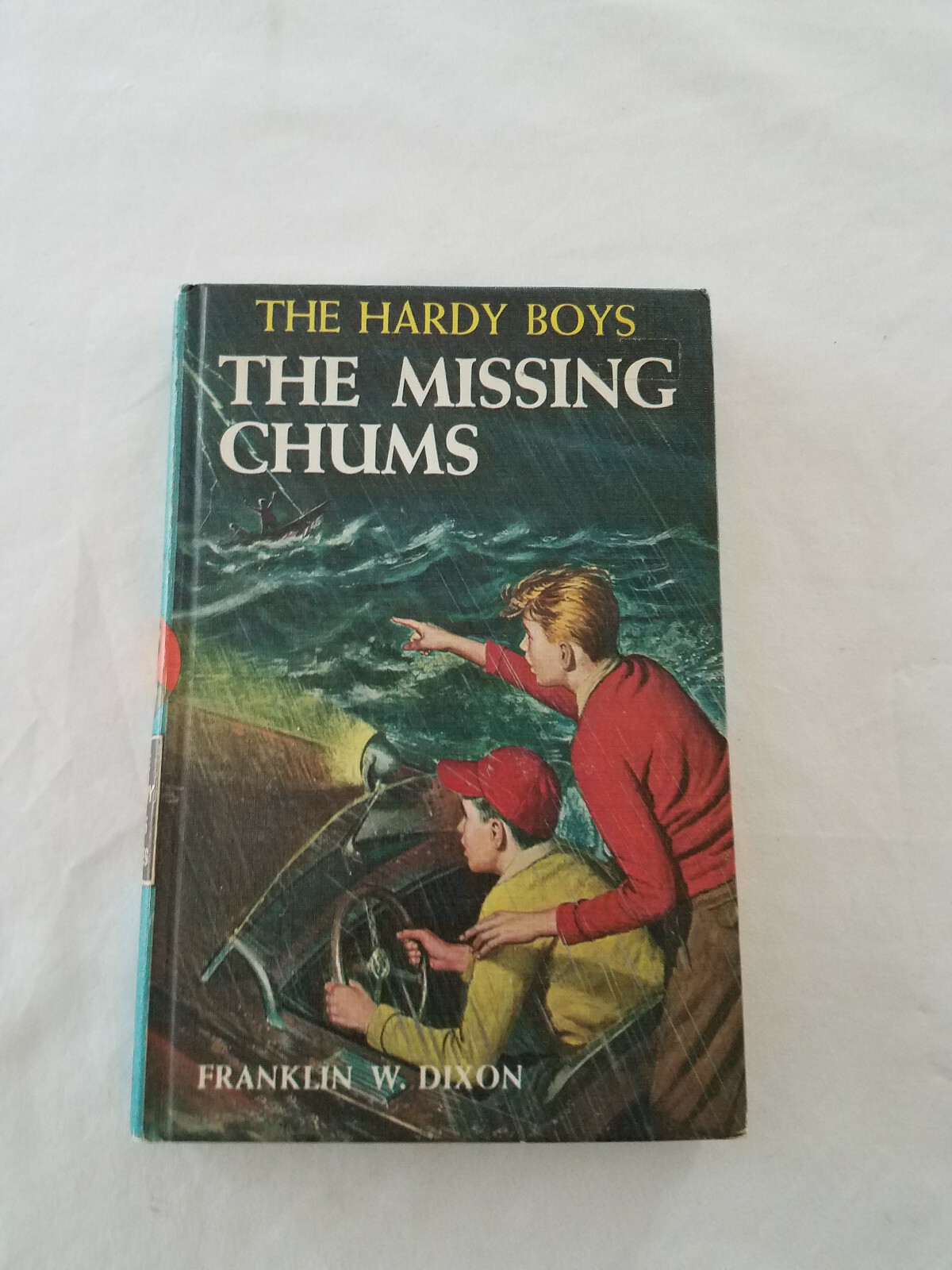 The Hardy Boys #4 The Missing Chums 1962 edition FRANKLIN W. DIXON