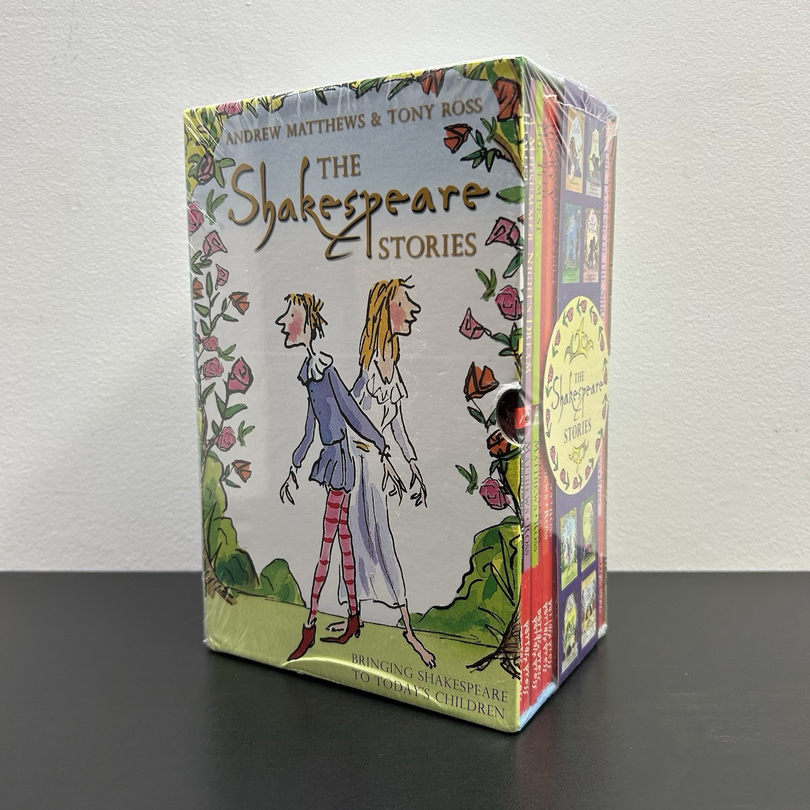 The Shakespeare Stories by Andrew Matthews & Tony Ross 16 Book Box Set New