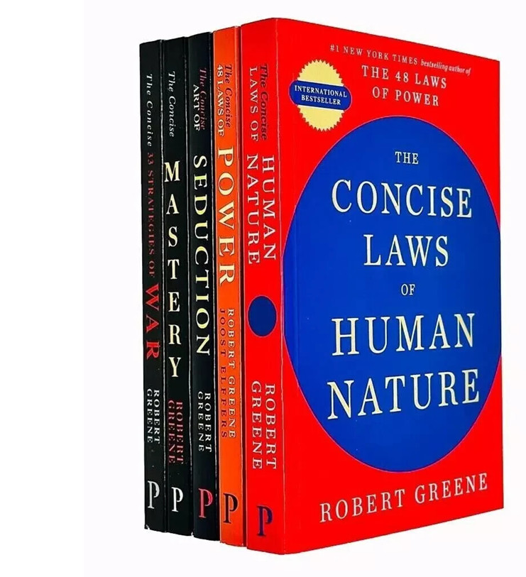 The Concise ROBERT GREENE 5 BOOK SET PAPERBACK FREE SHIP