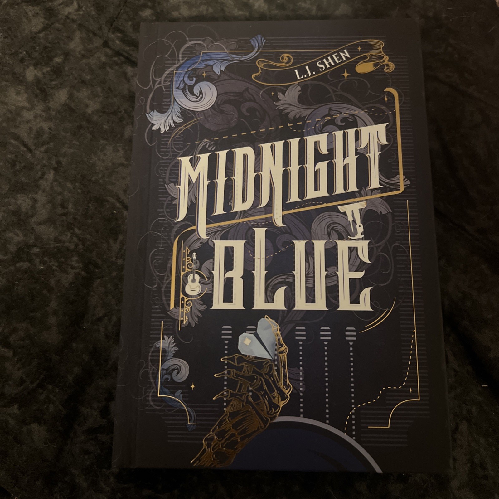Lit Haven MIDNIGHT BLUE L.J. Shen DETAILED EDGES Digital Signature + ART PRINTS
