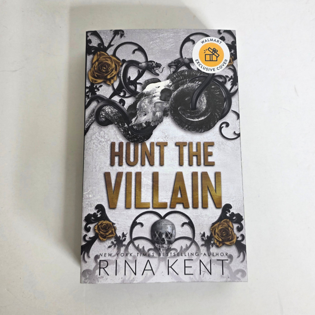 Hunt The Villain By Rina Kent Walmart Exclusive Edition Paperback Book – NEW