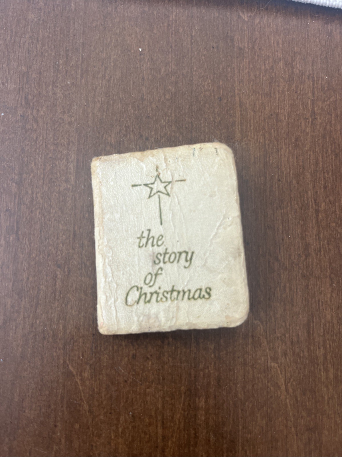 The Story of Christmas Miniature Book Cook Publishing Co 1960’s 64 pages