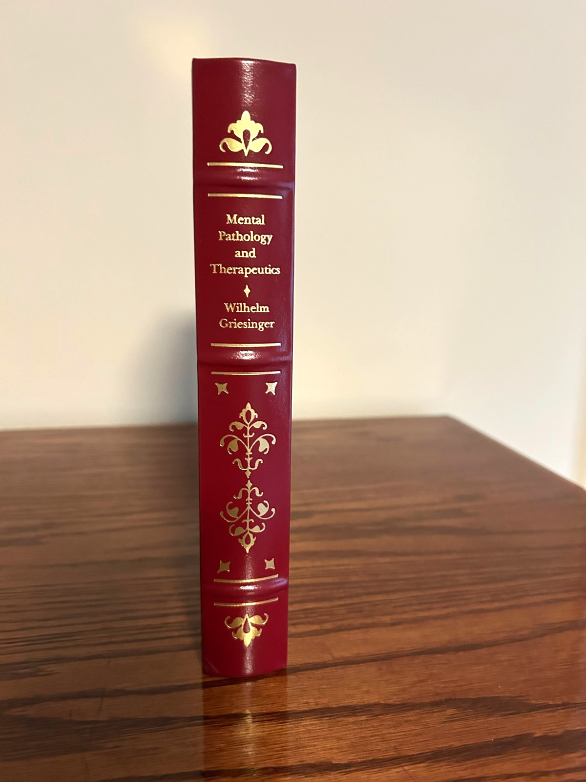 Wilhel Griesinger MENTAL PATHOLOGY AND THERAPEUTICS Gryphon Leather 1989