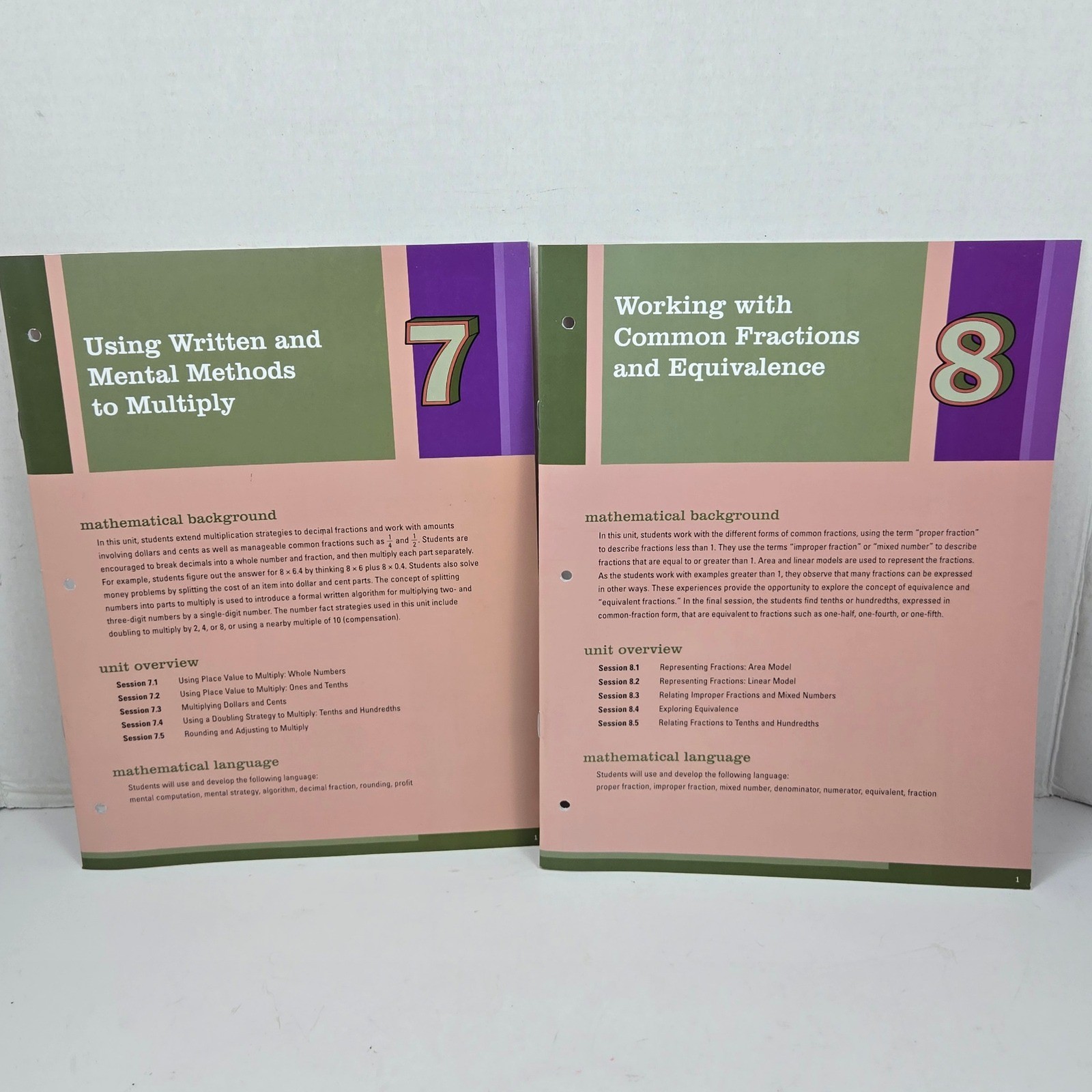 Origomath 5th Grade Teacher Sourcebook Step by Step Computation Burnett Irons