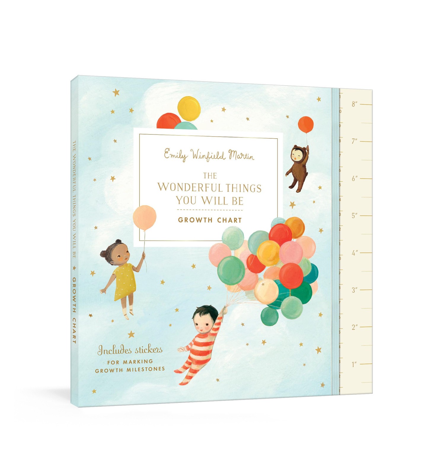 The Wonderful Things You Will Be Growth Chart: Includes Stickers for Marking…