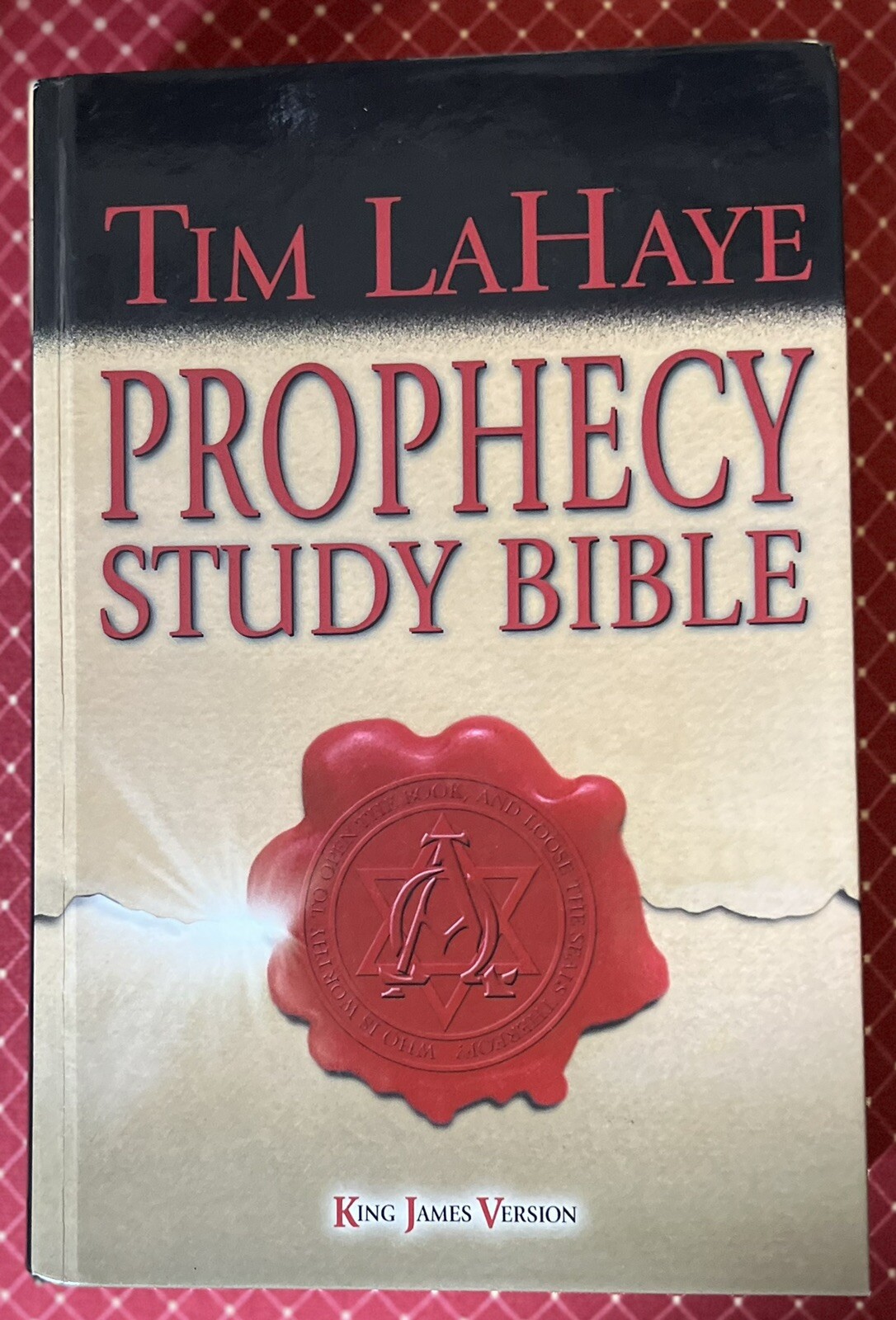 Prophecy Study Bible by Tim Lahaye (2004, Hardcover, Limited Edition, LN)