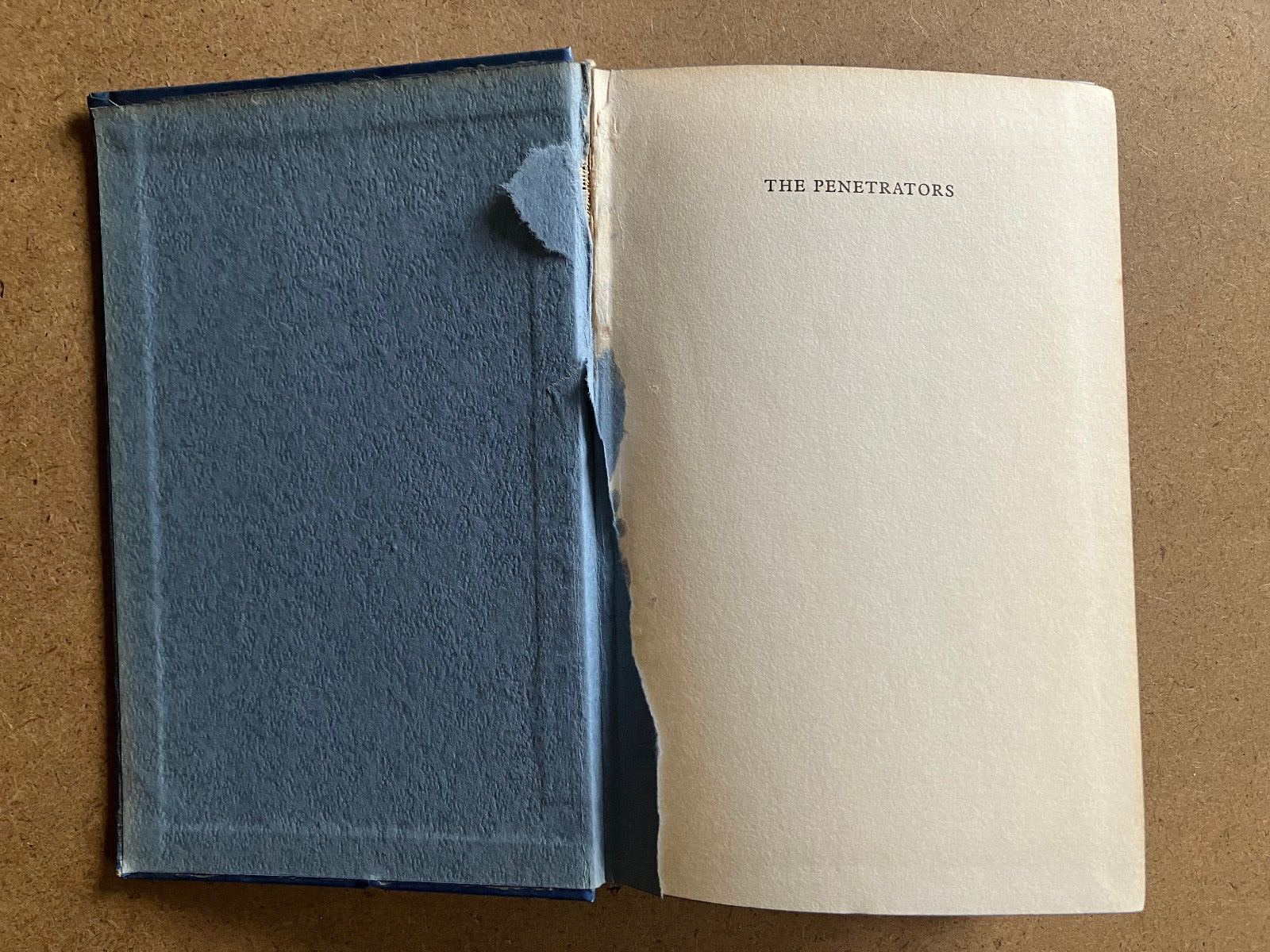 The Penetrators by Anthony Gray 1965 The Companion Book Club Edition