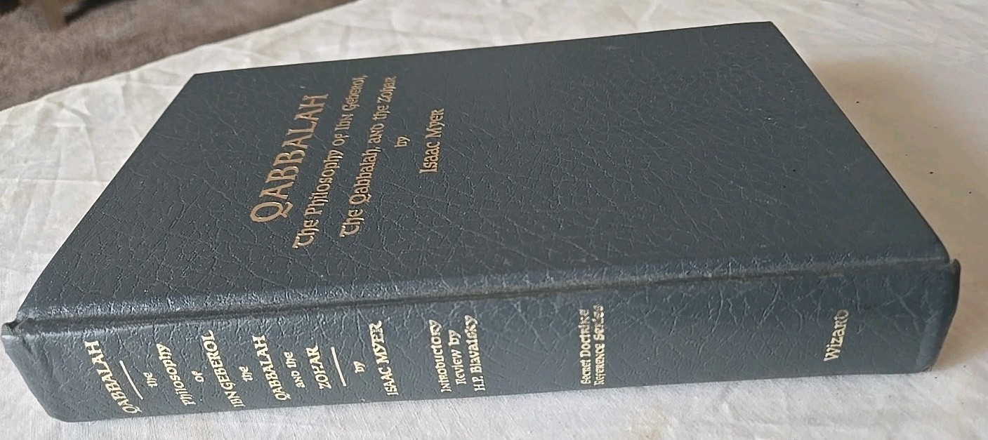 Isaac Myer / Qabbalah The philosophy of Ibn Geberol, the Qabbalah, and the Zohar