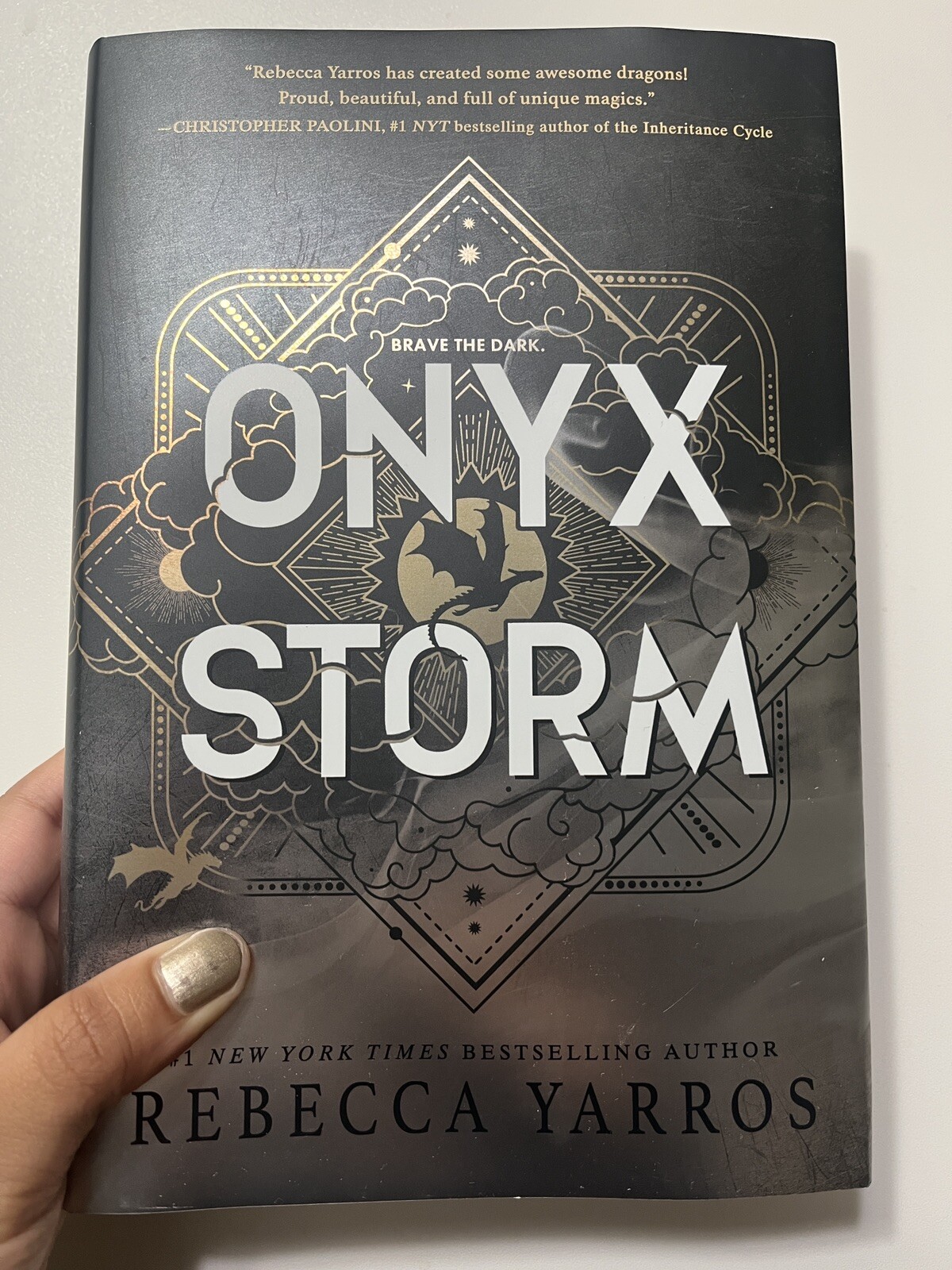 Onyx Storm By Rebecca Yarros Deluxe Edition Sprayed Edges BRAND NEW hardcover