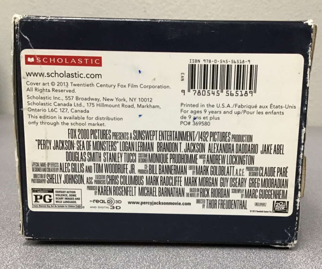 Percy Jackson & The Olympians Boxed Set Movie Edition The Complete Series