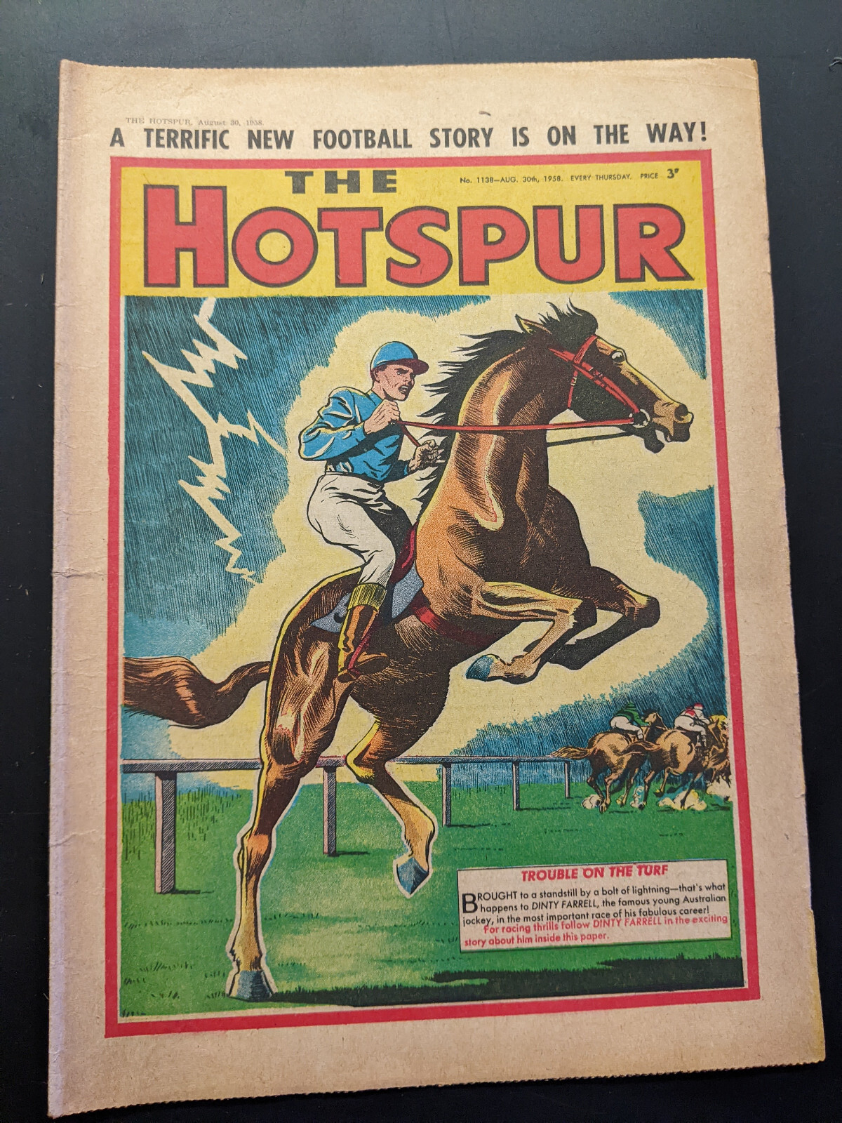 Hotspur Comic No 1138, August 30th 1958.
