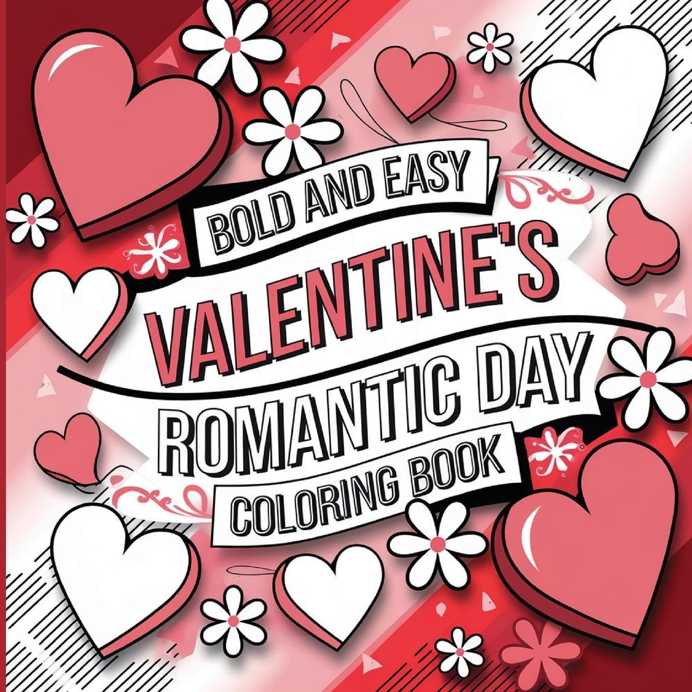Laura Bidden Valentine’s Romantic Day Coloring Book (Paperback) (UK IMPORT)