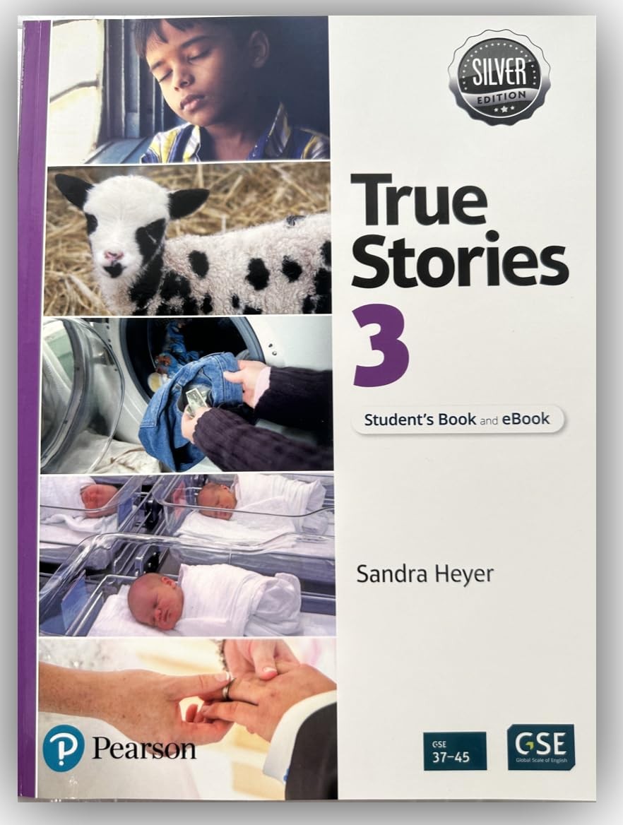 True Stories Silver Edition Level 3 Student’s Book and eBook with Digital Re…