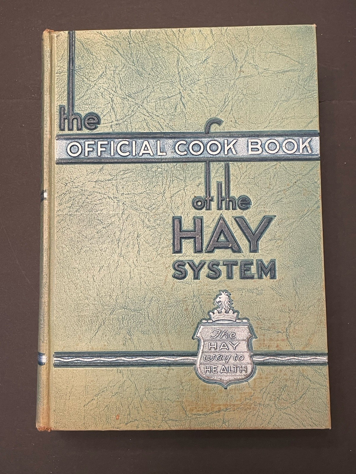 VTG Official Cookbook of Hay System by Esther Smith 1936 6th Printing 406 Pages