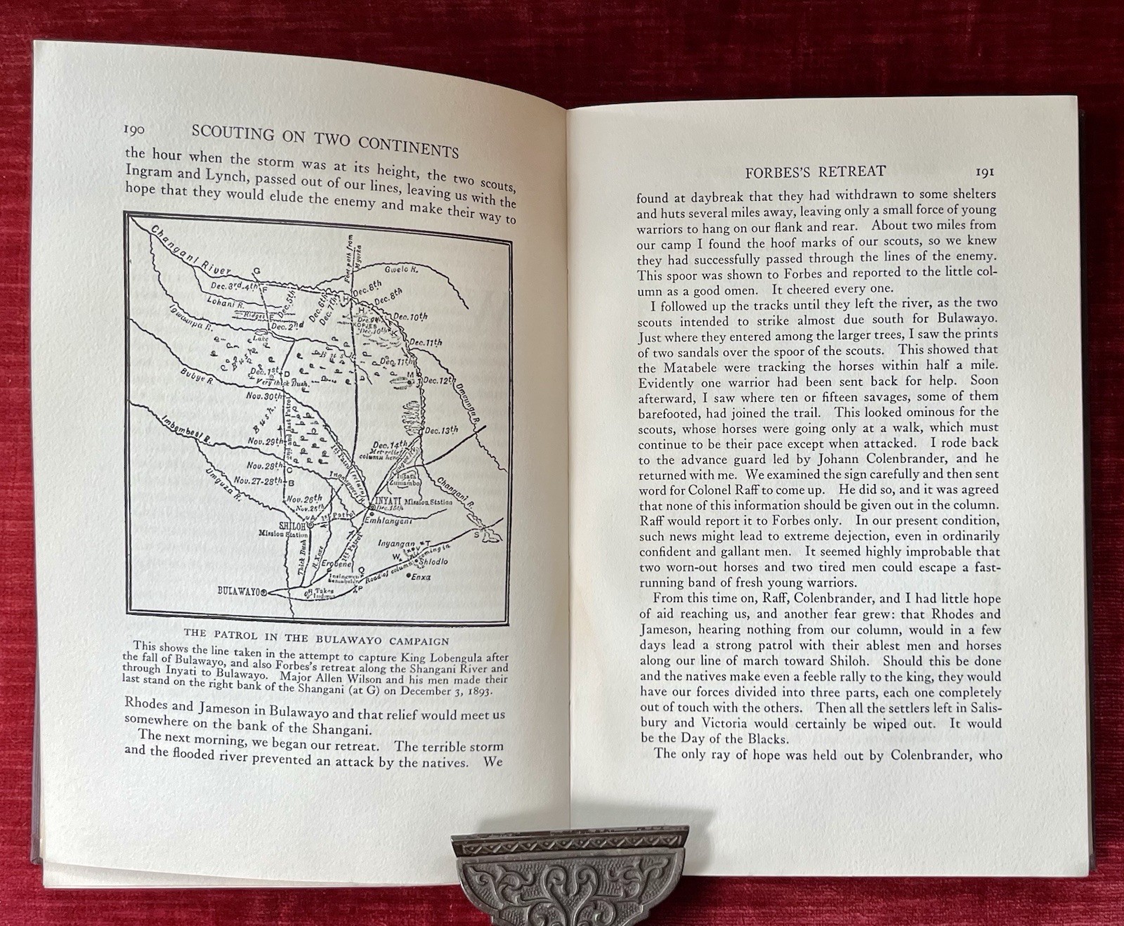 Vintage 1927 Book Scouting on Two Continents Burnham Adventurer US Africa Scout
