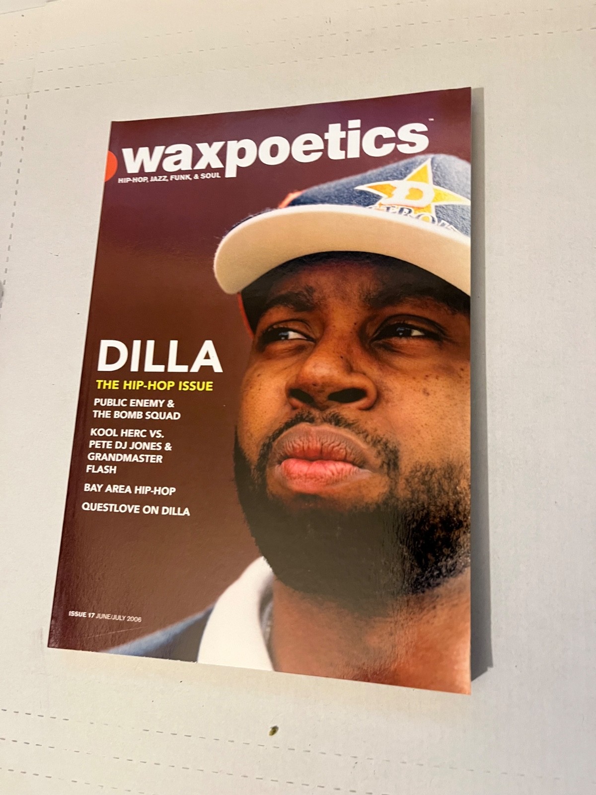 Wax Poetics Issue 17 (Paperback Reissue) – The Hip Hop Issue – J DILLA QUESTLOVE