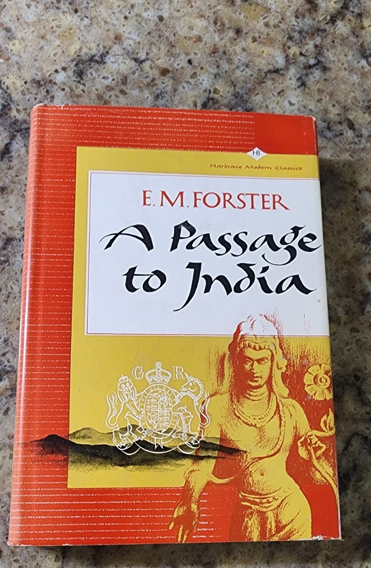 A Passage to India E. M. Forster 1924 1ST EDITION Harcourt Brace HC DJ