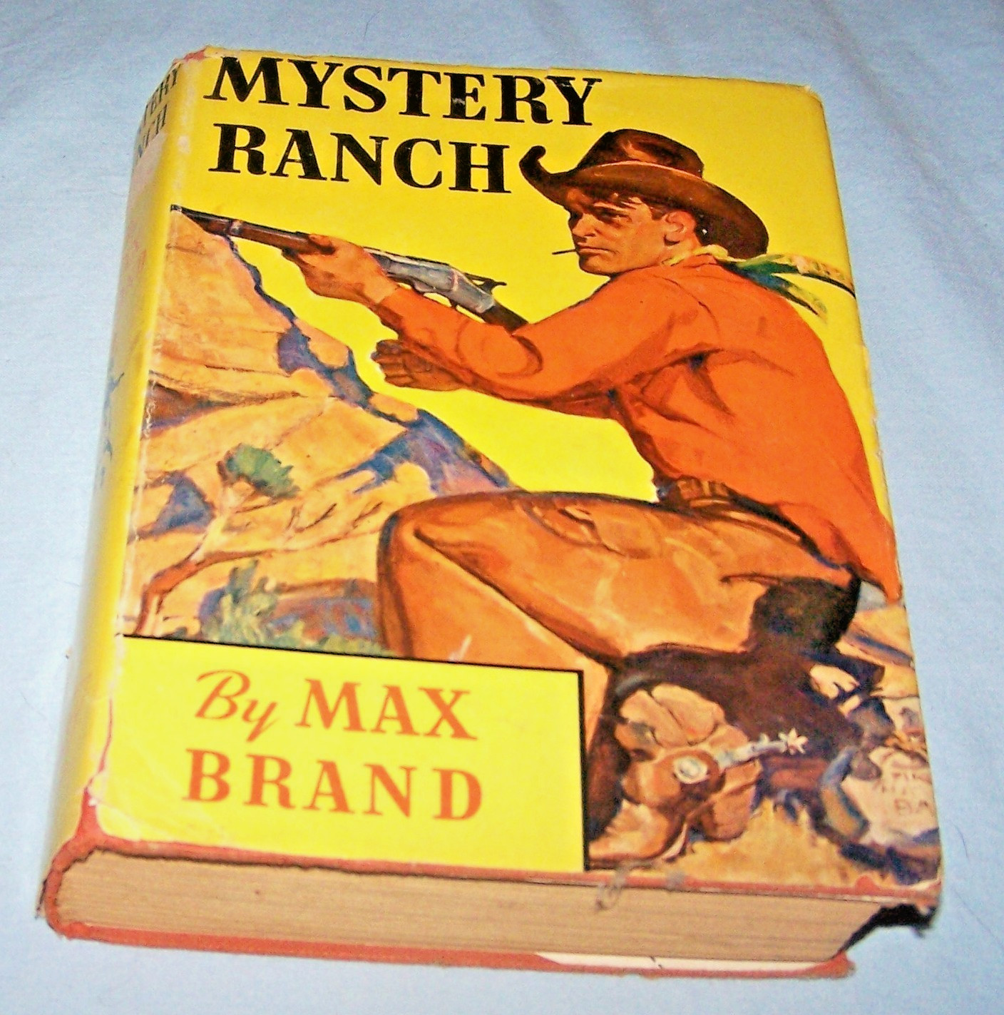 Mystery Ranch HB w/dj-1940-Max Brand-270 pages-Triangle Books