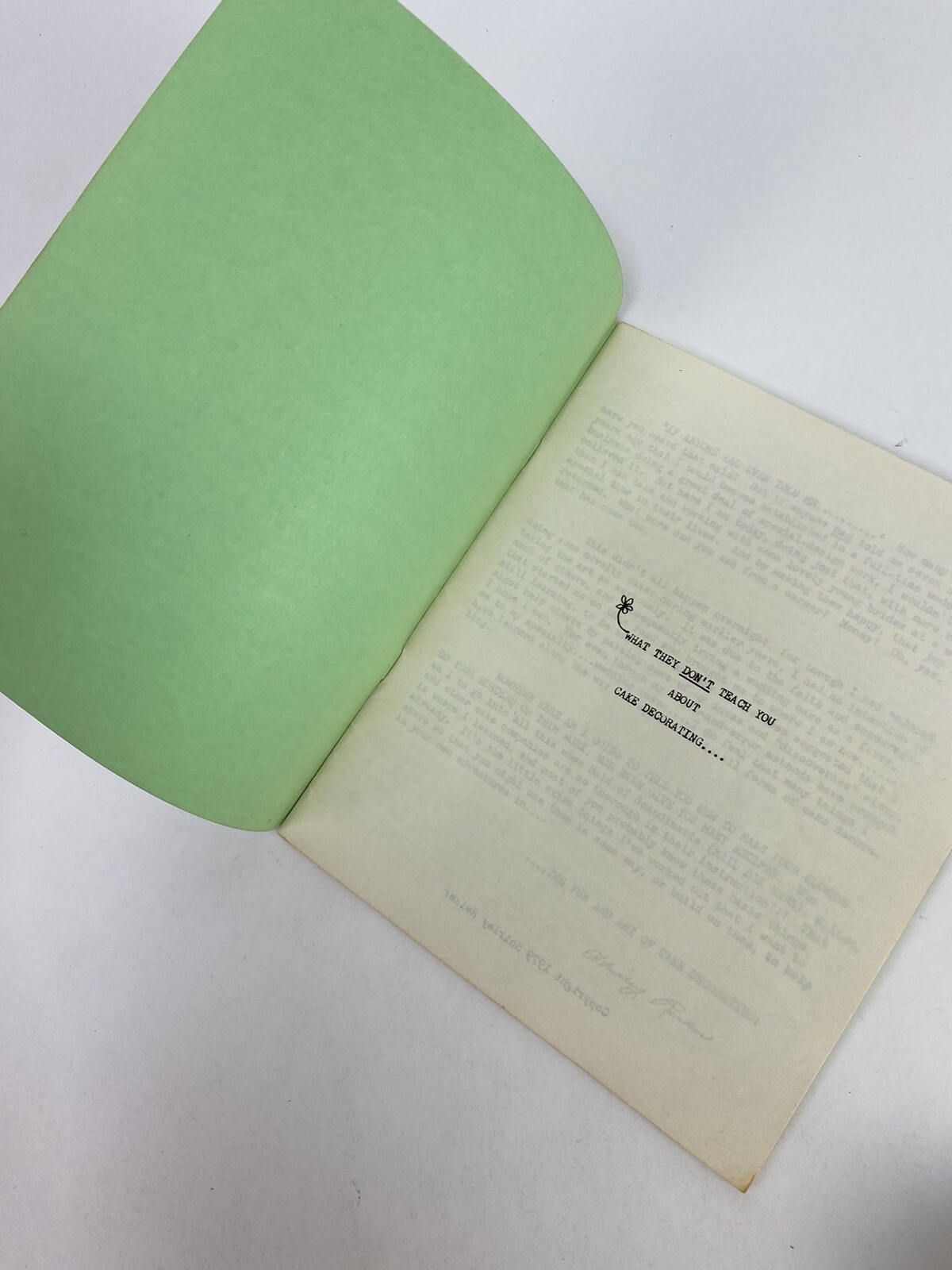 1979 What They Don’t Teach You About Cake Decorating … by Shirley Reiker (Rare