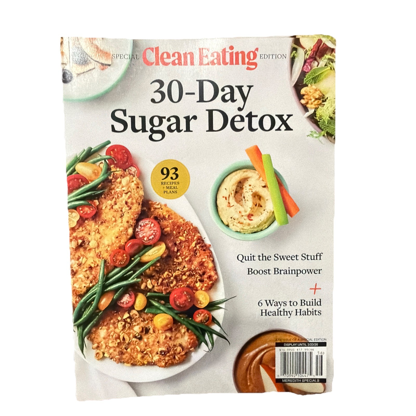Brand New Special Edition Clean Eating Magazine 30-Day Sugar Detox