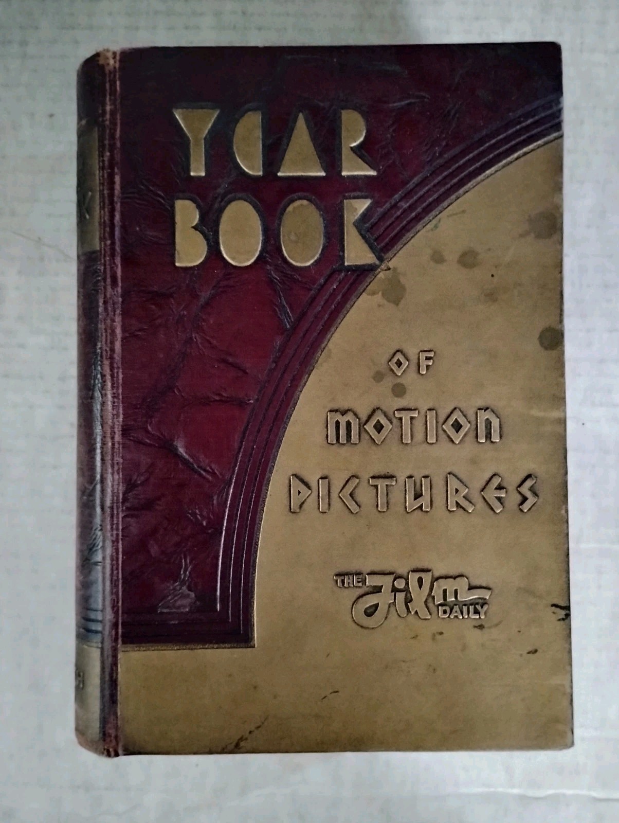 1937 Film Daily Yearbook Of Motion Pictures, Loose Binding, 1200 Pages