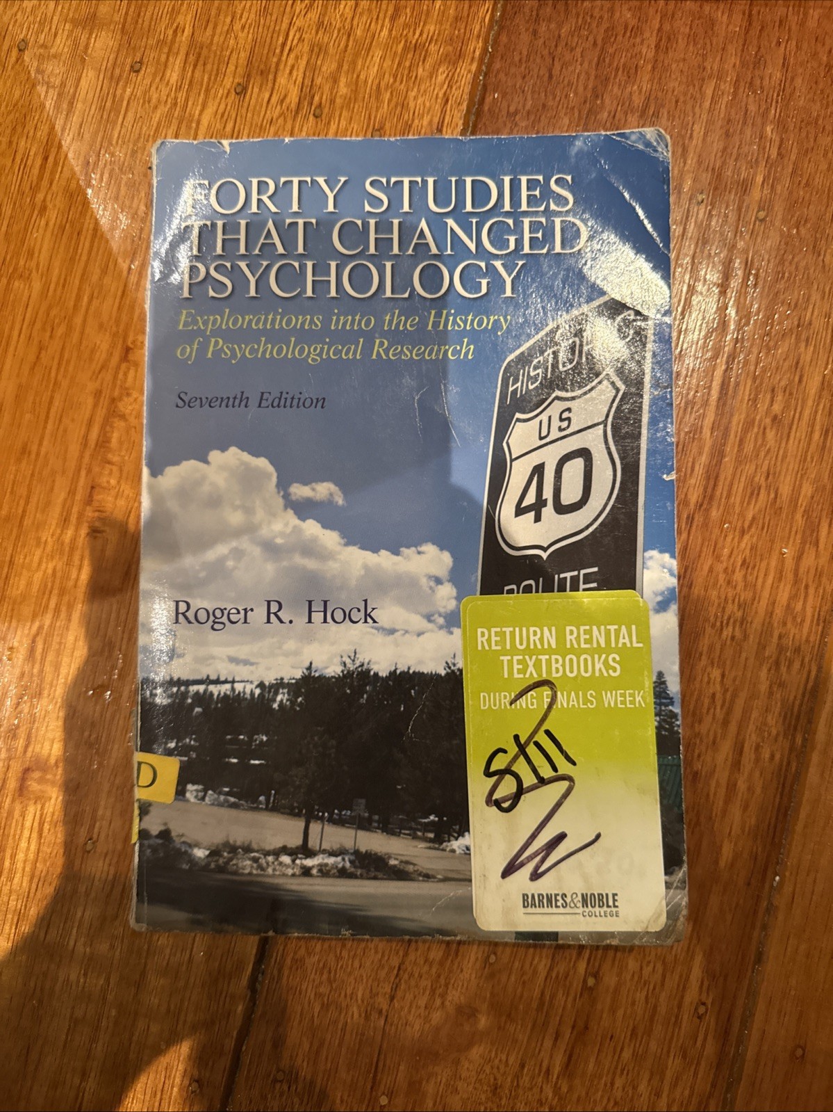 Forty Studies That Changed Psychology by Roger R. Hock (2019, Trade Paperback)