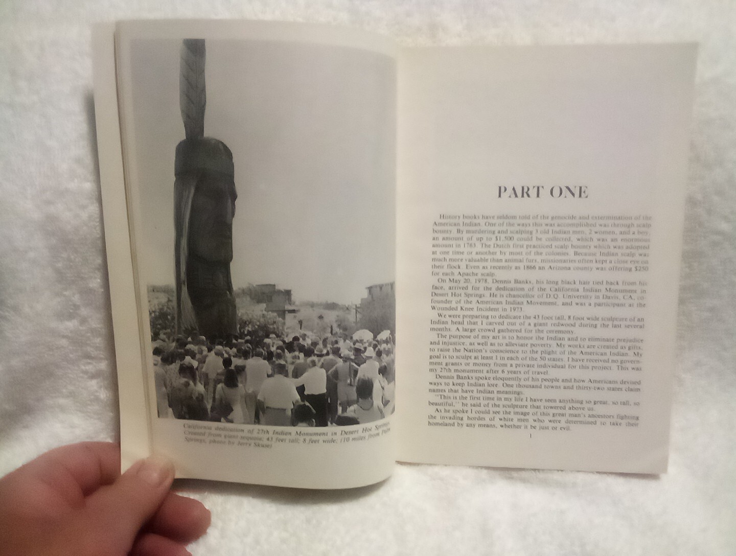 Indian Giver by Peter Wolf Toth Native American Wood Sculptures 1984 PB Signed