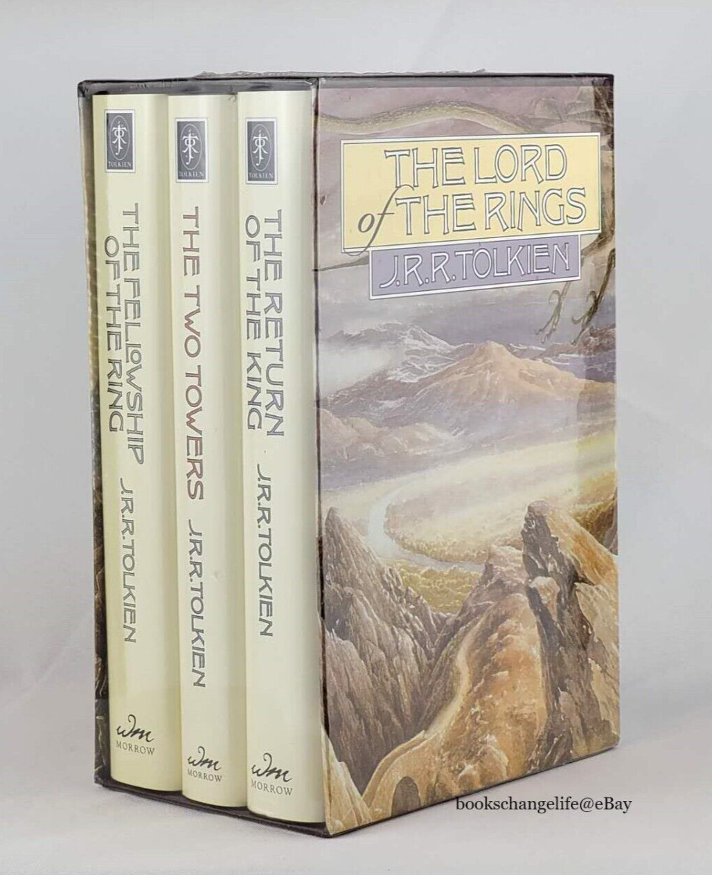 THE LORD OF THE RINGS TRILOGY J.R.R. Tolkien Cloth Hardcover Box Set NEW SEALED