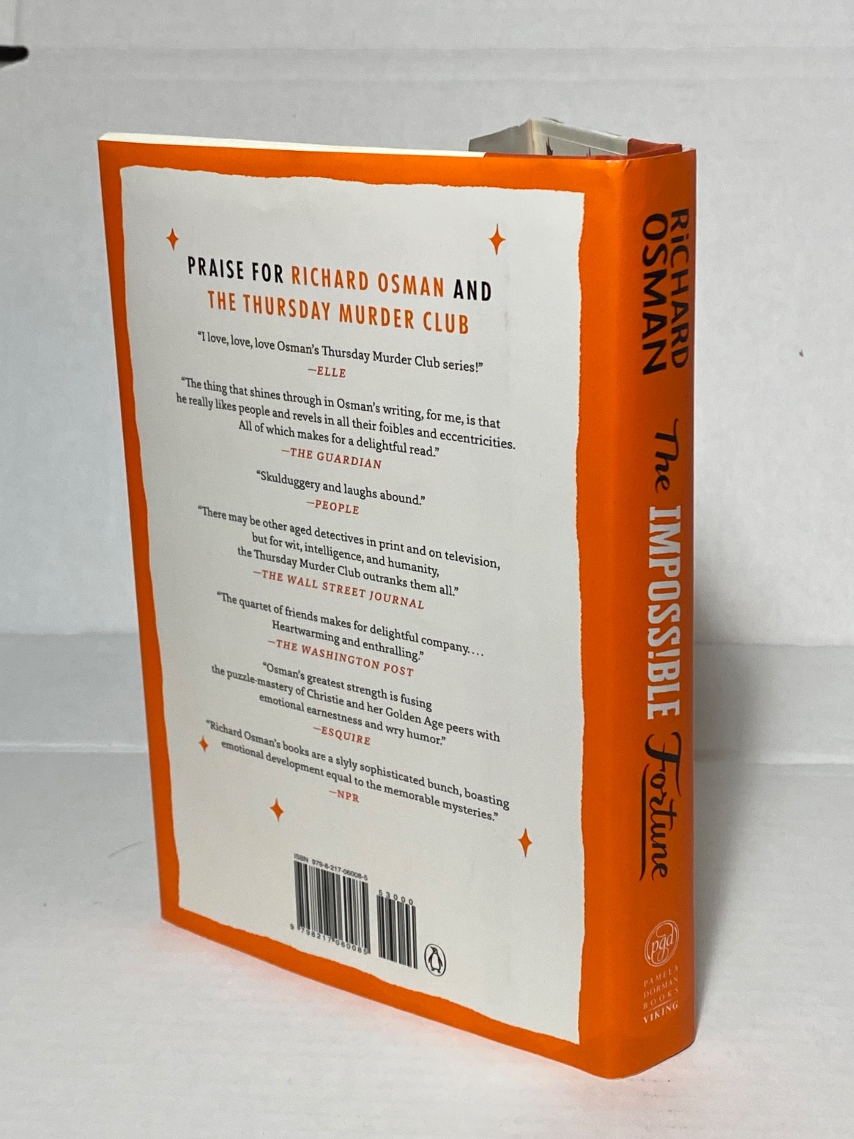 The Impossible Fortune: A Thursday – Hardcover, by Osman Richard – Very Good u