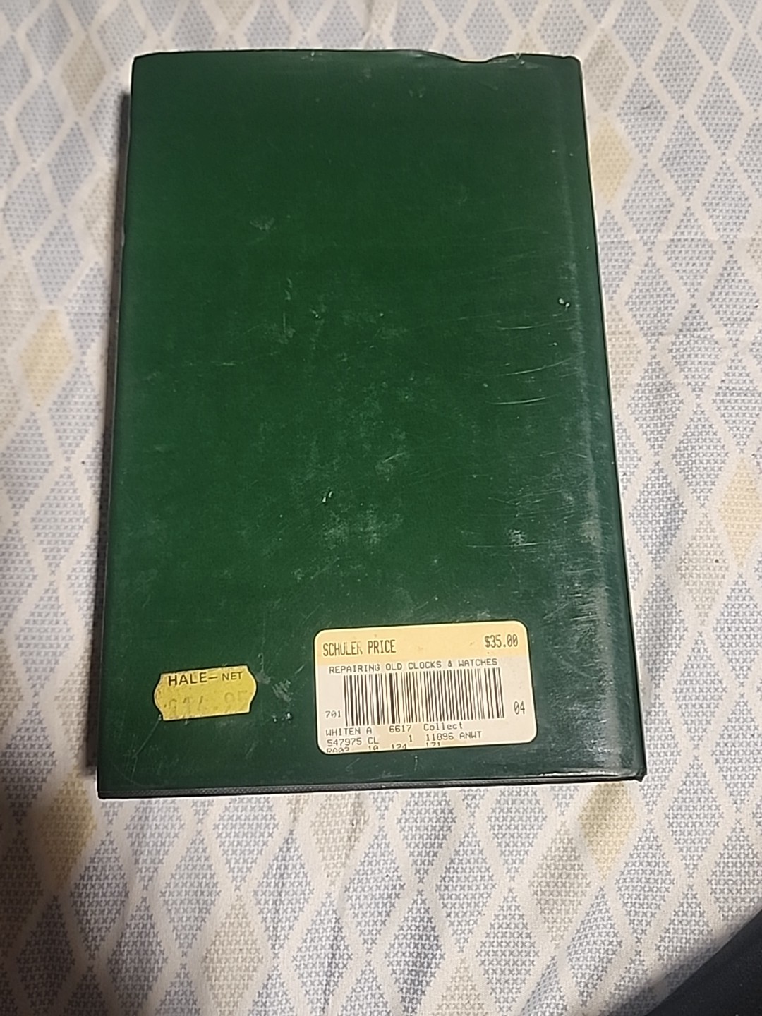 Repairing Old Clocks and Watches by Anthony J. Whiten , Hardcover