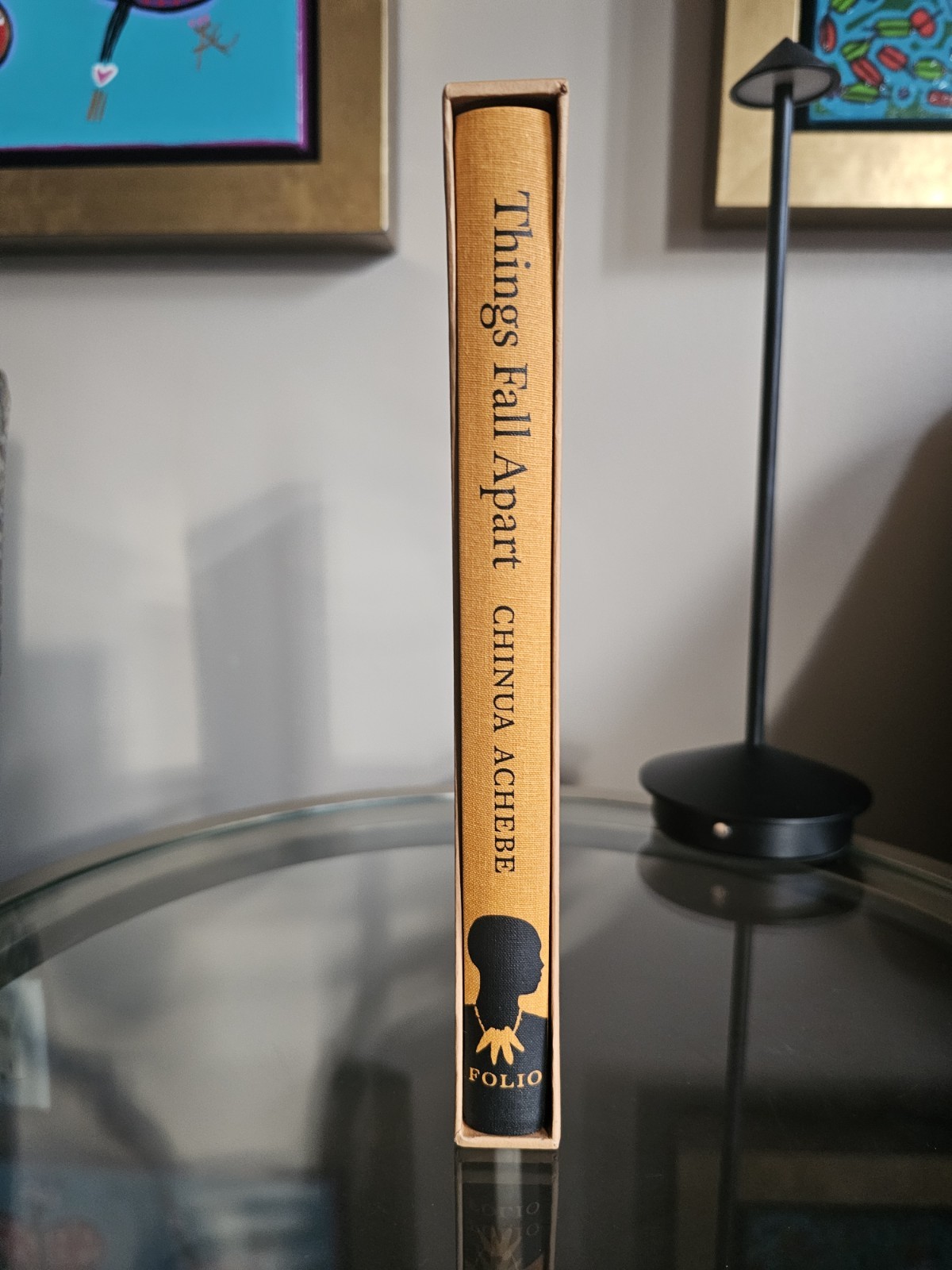 Things Fall Apart by Chinua Achebe Folio Society 2008