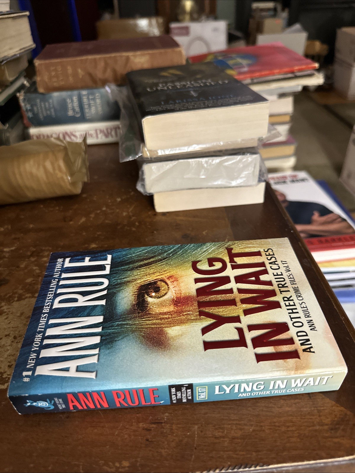 Lying in Wait Ann Rule’s Crime Files Vol.17 Mass Market Paperback NEW SHIPS FAST