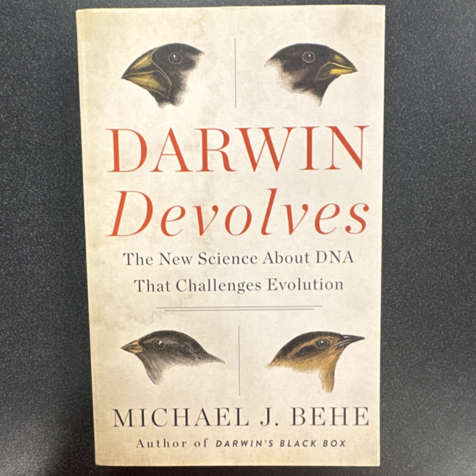 Darwin Devolves by Michael J. Behe, HarperOne, Hardcover, Science, Evolution